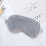 Eye Mask Factory - OEM/ODM New Lovely Faux Fur Silk Plush Satin and Cotton for Sleep