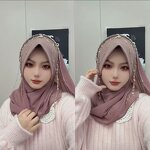 Hijab Scarf Manufacturer - OEM/ODM New Butterfly Fringe Crystal Muslim Women