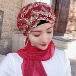 Turban Muslim Manufacturer - OEM/ODM 2022 New Design Hot Sale Monochrome Xinjiang Hat Embroidery