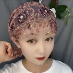 Ottoman Style Cap Factory - OEM/ODM Luxury Fish Tail Tassel Heavy Hand Embroidery for Eid