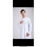 Arabian Robe Thobe Factory - OEM/ODM 2025 New Design Wholesale High Quality White