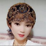 Hijab Cap Manufacturer - OEM/ODM 2025 New Moroccan Style Fish Tail Tassel Gold Thread