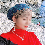 Women's Pullover Hat Factory - OEM/ODM European and American Fashion Pleated Indian Size Pearl