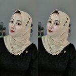Muslim Hijab Scarf Manufacturer - OEM/ODM New Design with Heart Mesh Soft Brim