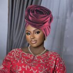 Ethnic Women's Turban Factory - OEM/ODM Polyester Hair Accessory for Ladies Party African Style