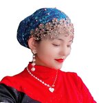 Women's Pullover Hat Factory - OEM/ODM European and American Fashion Pleated Indian Size Pearl