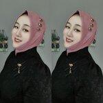 Muslim Hijab Scarf Manufacturer - OEM/ODM New Design with Heart Mesh Soft Brim