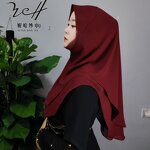 Chiffon Hijab Manufacturer - OEM/ODM Fashion with Built-in Soft Visor Cap Lightweight