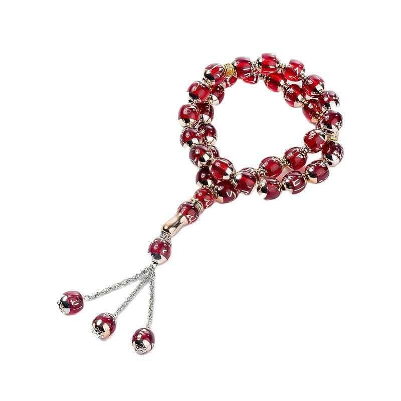 Muslim Rosary Factory - OEM/ODM 2022 New Design Hot Sale 33 Beads Natural Tiger Eye Stone