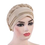 Hijab Cap Manufacturer - OEM/ODM New Multi-color Short Braid Glitter Instant