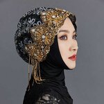 Muslim Women's Hat Manufacturer - OEM/ODM 2022 Wholesale Beaded Beauty Hat Hot Water Diamond
