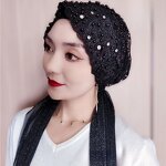 Muslim Scarf Cape Manufacturer - OEM/ODM Luxury with Beaded Floral Embroidery Handmade Heavy