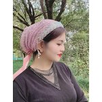 Sequined Fringe Hat Manufacturer - OEM/ODM 2022 New Design Style Muslim Autumn Winter Hairpin