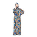 Muslim Women's Dress Factory - OEM/ODM 2022 New Design Colorful Traditional Scarf Robe Two Pieces