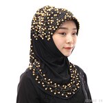 Islamic Women's Scarf Manufacturer - OEM/ODM Dropshipping Spot Wholesale OEM Handmade Beaded