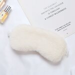 Eye Mask Factory - OEM/ODM New Lovely Faux Fur Silk Plush Satin and Cotton for Sleep