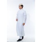 Embroidered Arabic Robe Manufacturer - OEM/ODM Fashion High Quality Dubai Thobe Prayer Robe
