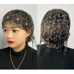 Islamic Headscarf Manufacturer - OEM/ODM Contemporary Fish Tail Tassel Artisanal Embroidery