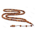Islamic Rosaries Manufacturer - OEM/ODM 2022 New Design Hot Sale Prayer Beads Dark Brown 99