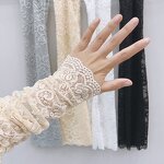 Arm Sleeves Factory - OEM/ODM New Fashion Elegant Floral Lace Sun Protection