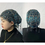 Islamic Headscarf Manufacturer - OEM/ODM Contemporary Fish Tail Tassel Artisanal Embroidery