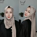 Muslim Scarf Manufacturer - OEM/ODM 2025 New Milk Silk Soft Brim Double-Sided