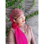 Muslin Gauze Cap Factory - OEM/ODM 2022 New Design Ethnic Style Wrapped Decorative Hat