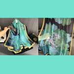 Women's Designer Scarves Manufacturer - OEM/ODM Spring Summer New Print Sunscreen Fashion Luxury