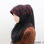 Muslim Scarf Manufacturer - OEM/ODM 2022 New Design Wholesale Premium Malay Pearl Handcrafted