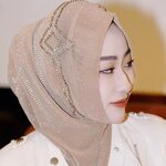 Crystal Hijab Factory - OEM/ODM Luxury Handmade Rhinestone Silver Wire Mesh