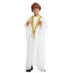 Boys Thobe Factory - OEM/ODM Factory Stock Teen Size Islamic Robe Ready Ship