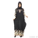 Muslim Dress Manufacturer - OEM/ODM 2022 New Design Summer Crystal Cotton Robes Islamic Clothing