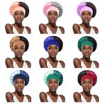 Satin Hair Bonnet Factory - OEM/ODM Cheap Custom Two Tone Adjustable
