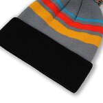 Striped Beanie Factory - OEM/ODM Autumn Winter Fashion Men Women Multi-Color Embroidered