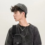 Skull Beanie Factory - OEM/ODM Custom Washed Distressed Melon Docker Rolled Landlord Hat