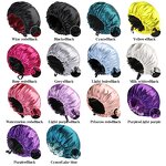 Silk Satin Bonnet Factory - OEM/ODM Custom Adjustable Reversible Women Sleeping Cap