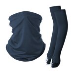 Sun Protection Set Factory - OEM/ODM 2024 Custom Outdoor Ice Silk Head Neck and Arm Sleeves