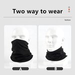 Winter Headwear Manufacturer - OEM/ODM Sports Outdoor Velvet Head Face Neck Warm Bike Headband