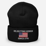 USA Flag Beanie Manufacturer - OEM/ODM Wholesale Cheap REJECTING KINGS 1776 Unisex Y2K Acrylic