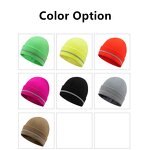 Reflective Beanies Factory - OEM/ODM Wholesale Custom Solid Acrylic Knitted with Reflective Strip