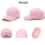 Youth Baseball Cap Factory - OEM/ODM Wholesale Custom 6 Panel Casual Sun Cap Adjustable