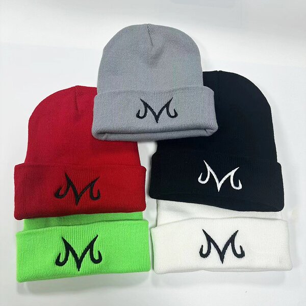Letter M Beanie Factory - OEM/ODM Hot Selling Custom Embroidery Design Winter Warm Knitted