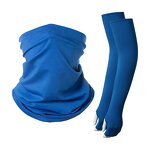 Sun Protection Set Factory - OEM/ODM 2024 Custom Outdoor Ice Silk Head Neck and Arm Sleeves