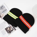 Reflective Beanie Manufacturer - OEM/ODM Wholesale Custom Solid Jacquard Acrylic Knitted Hat