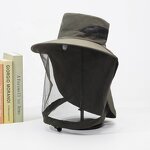 UV Protection Bucket Hat Factory - OEM/ODM Cheap Outdoor Mesh Hiking Camping Wide Brim Removable