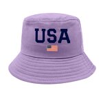 Distressed Denim Bucket Hat Factory - OEM/ODM Popular Factory Price Wide Brim Vintage Custom