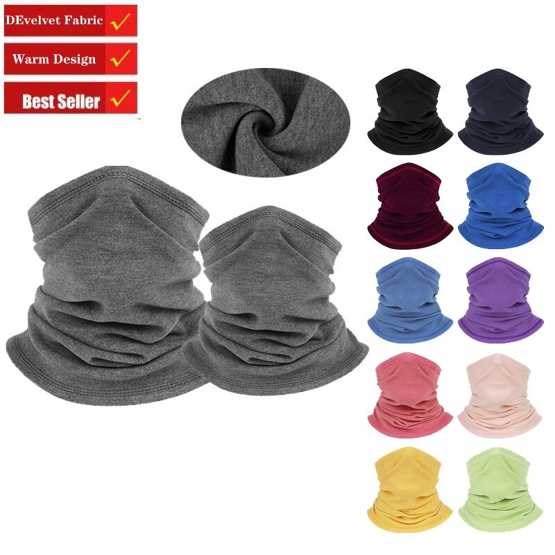 Winter Headwear Manufacturer - OEM/ODM Sports Outdoor Velvet Head Face Neck Warm Bike Headband