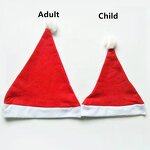 Santa Claus Hat Factory - OEM/ODM Low Price Red & White Soft Plush for Adults Children Xmas