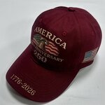 USA 250th Anniversary Cap Factory - OEM/ODM Wholesale Vintage Print Patriotic Adjustable America