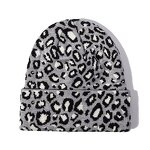 Leopard Print Beanie Manufacturer - OEM/ODM Wholesale Warm Winter Women's Soft Knitted Cuff